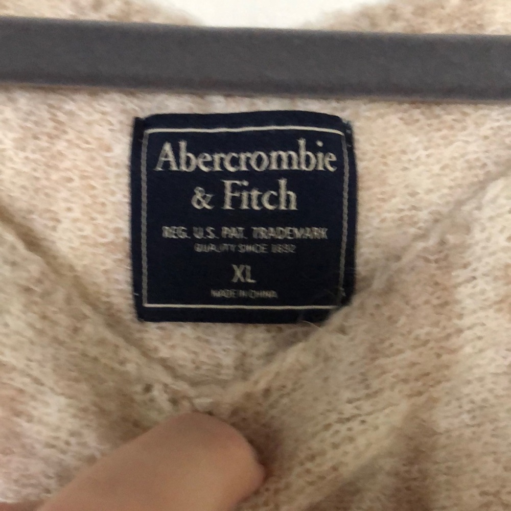 Women's Beige Patterned Sweater - image 2